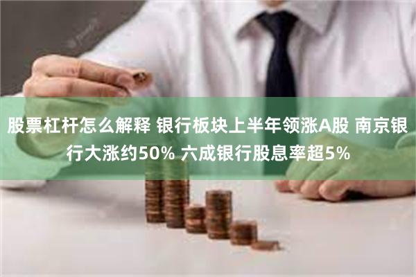 股票杠杆怎么解释 银行板块上半年领涨A股 南京银行大涨约50% 六成银行股息率超5%