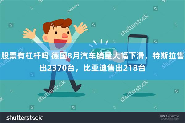 股票有杠杆吗 德国8月汽车销量大幅下滑，特斯拉售出2370台，比亚迪售出218台